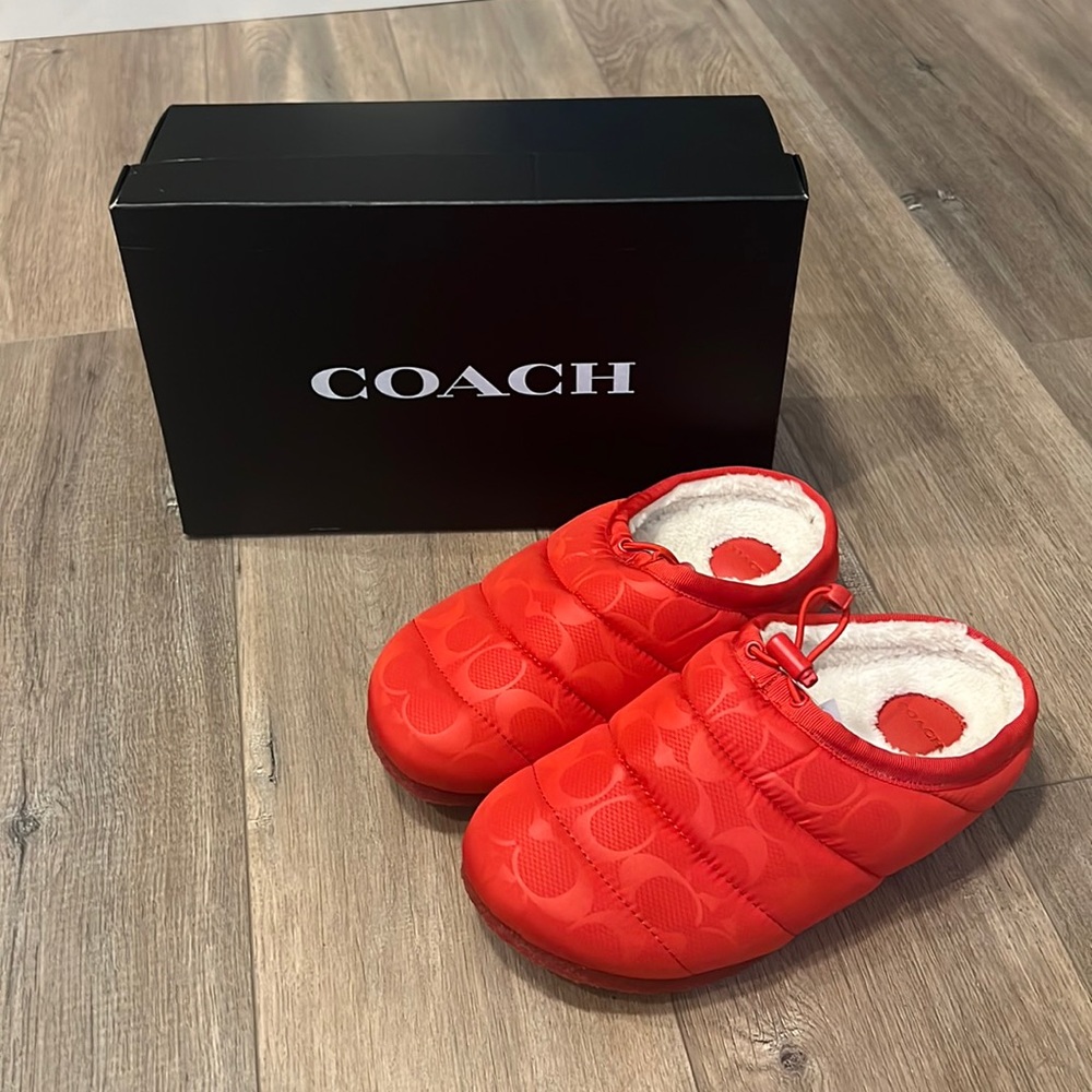 New Coach Slippers